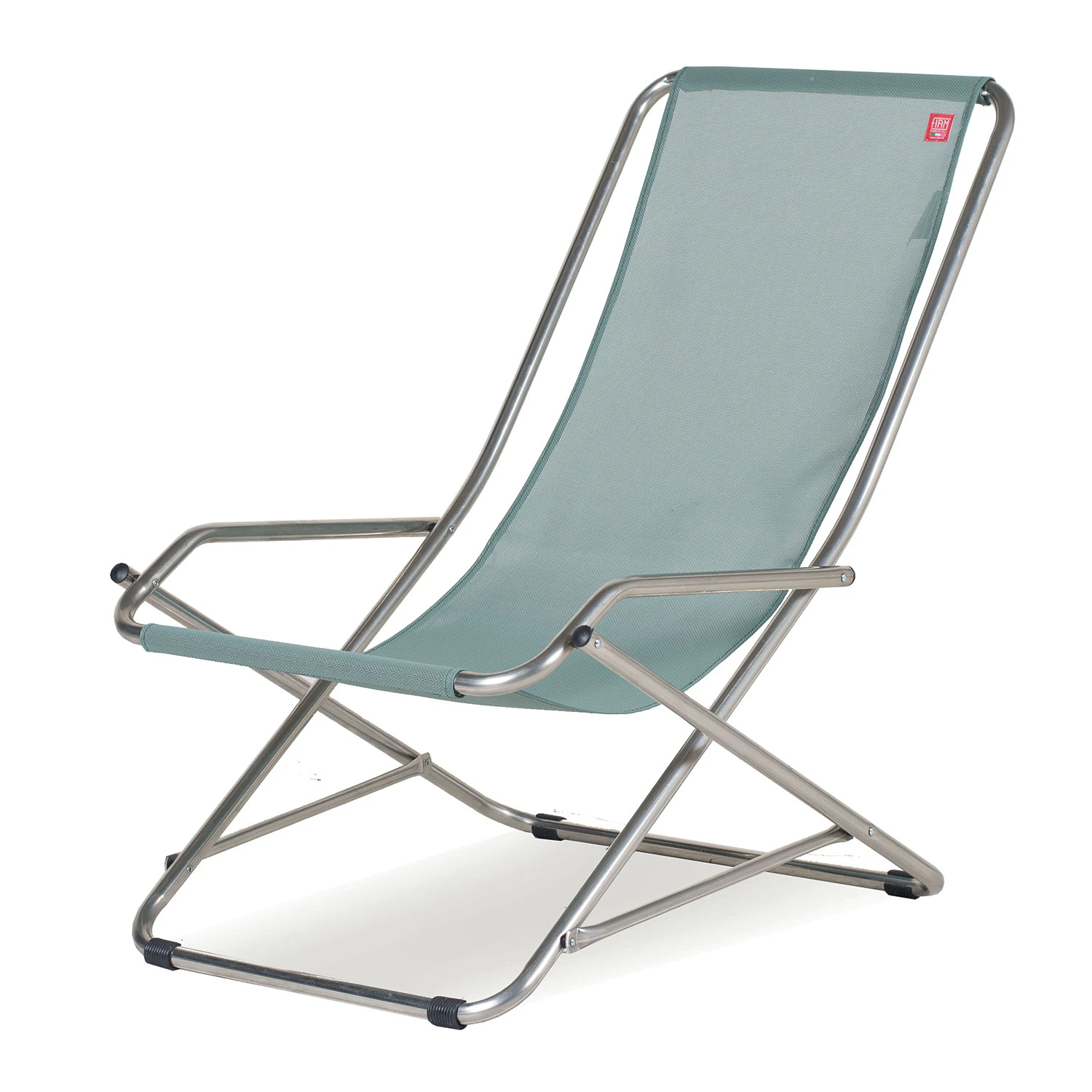 Fiam Dondolina Solstol Sage Green - Solstolar & Sols&auml;ngar Aluminium Sage Green - 023TXALUSG