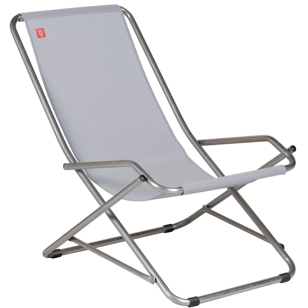 Fiam Dondolina Loungestol Gr&aring; - Solstolar & Sols&auml;ngar Aluminium Gr&aring; - 023TX ALU GR