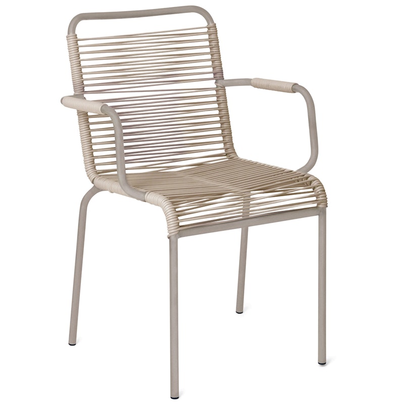 Mya Spaghetti Karmstol, Taupe / Cappuccino