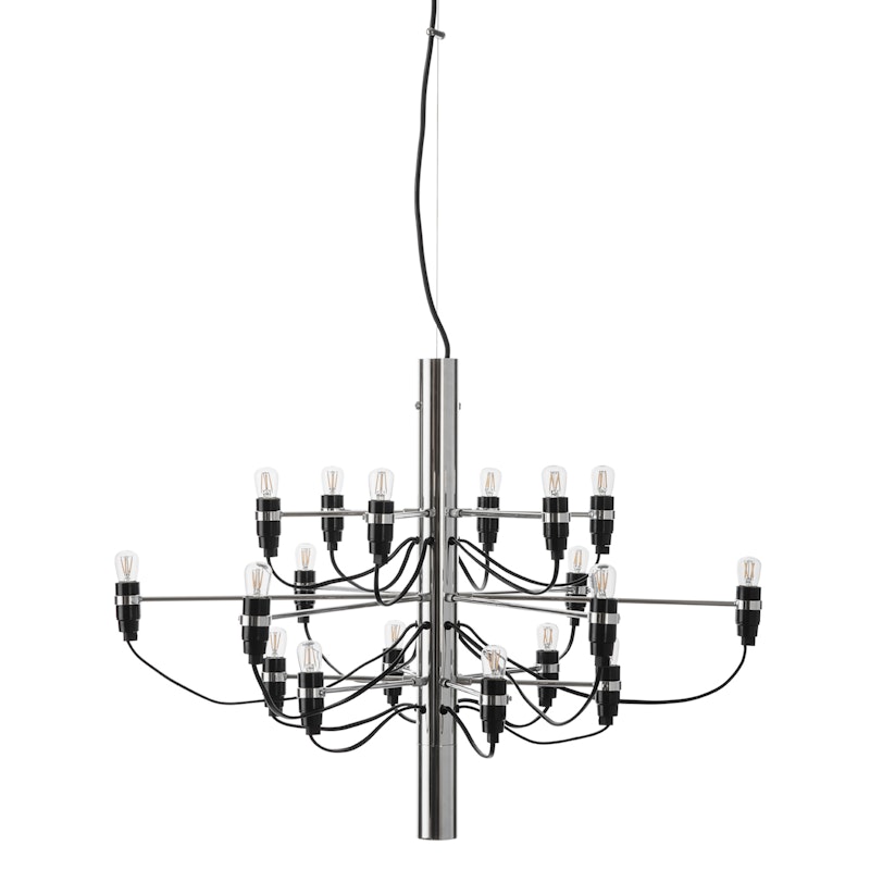 2097/18 Sarfatti Ljuskrona LED, Krom