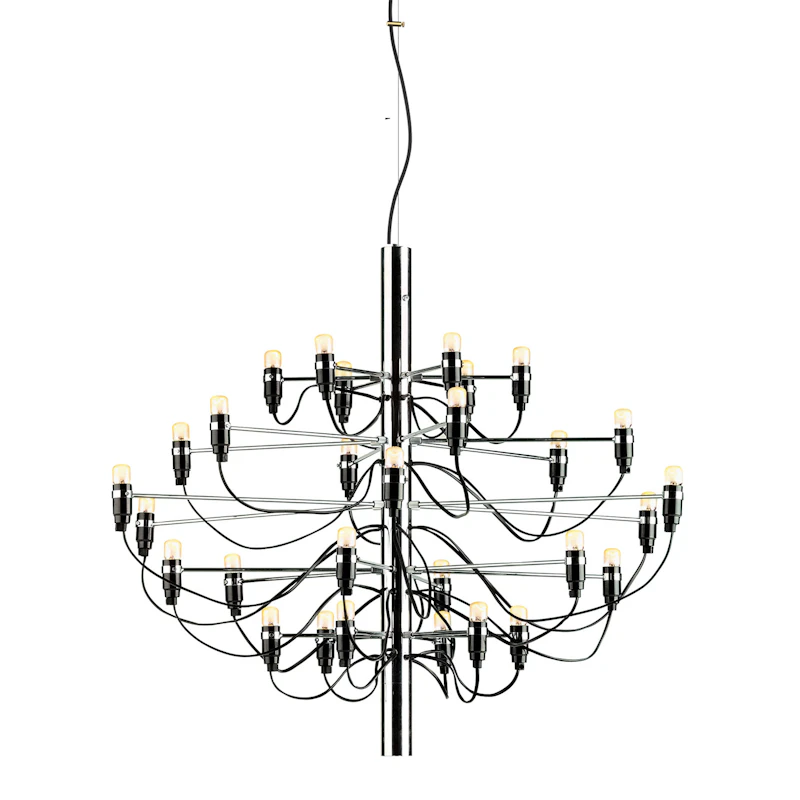 2097/30 Sarfatti Ljuskrona LED, Krom