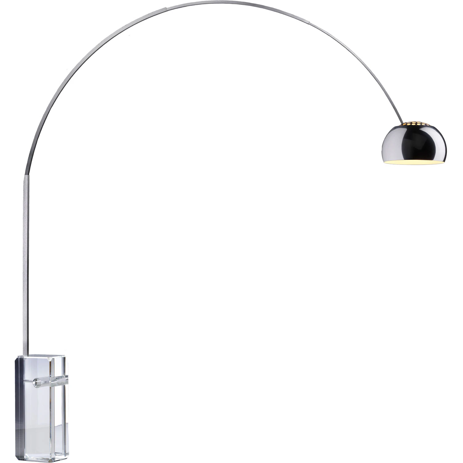 Flos Arco K Golvlampa Crystal - Golvlampor Glas Crystal - F0304000