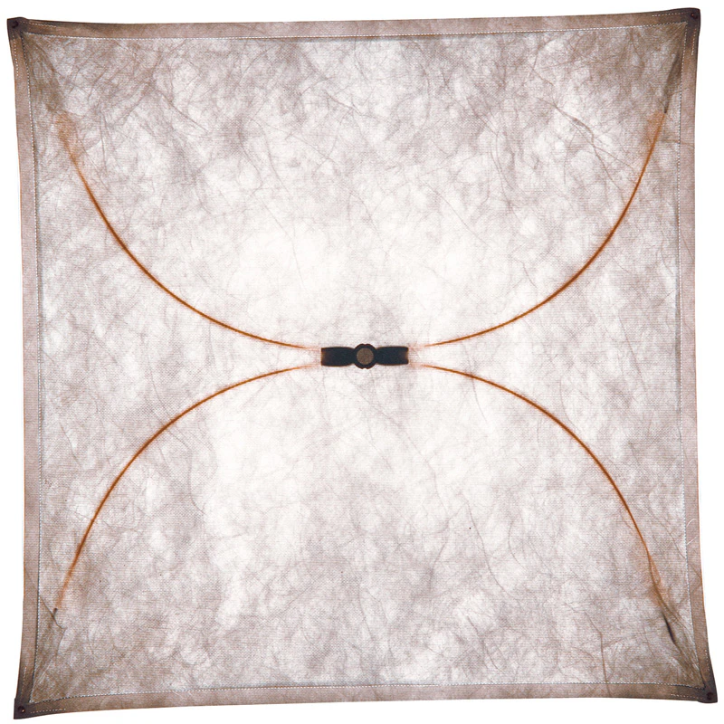 Flos Ariette 2 Tak/v&auml;gglampa Tyg - V&auml;gglampor Textil Vit - F0500009