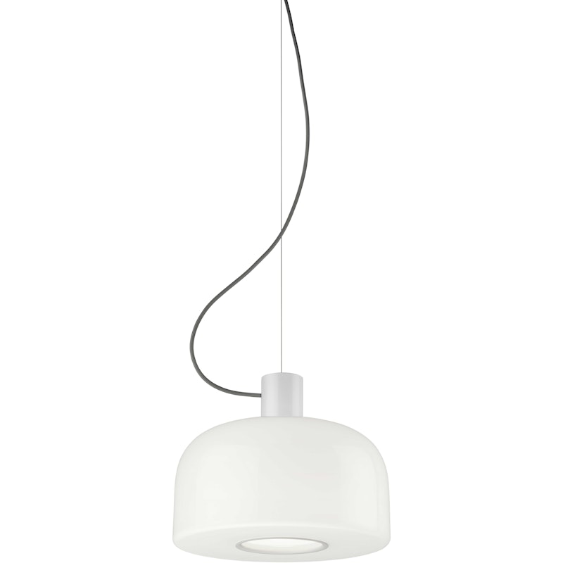 Bellhop Glass S1 Pendel, Vit