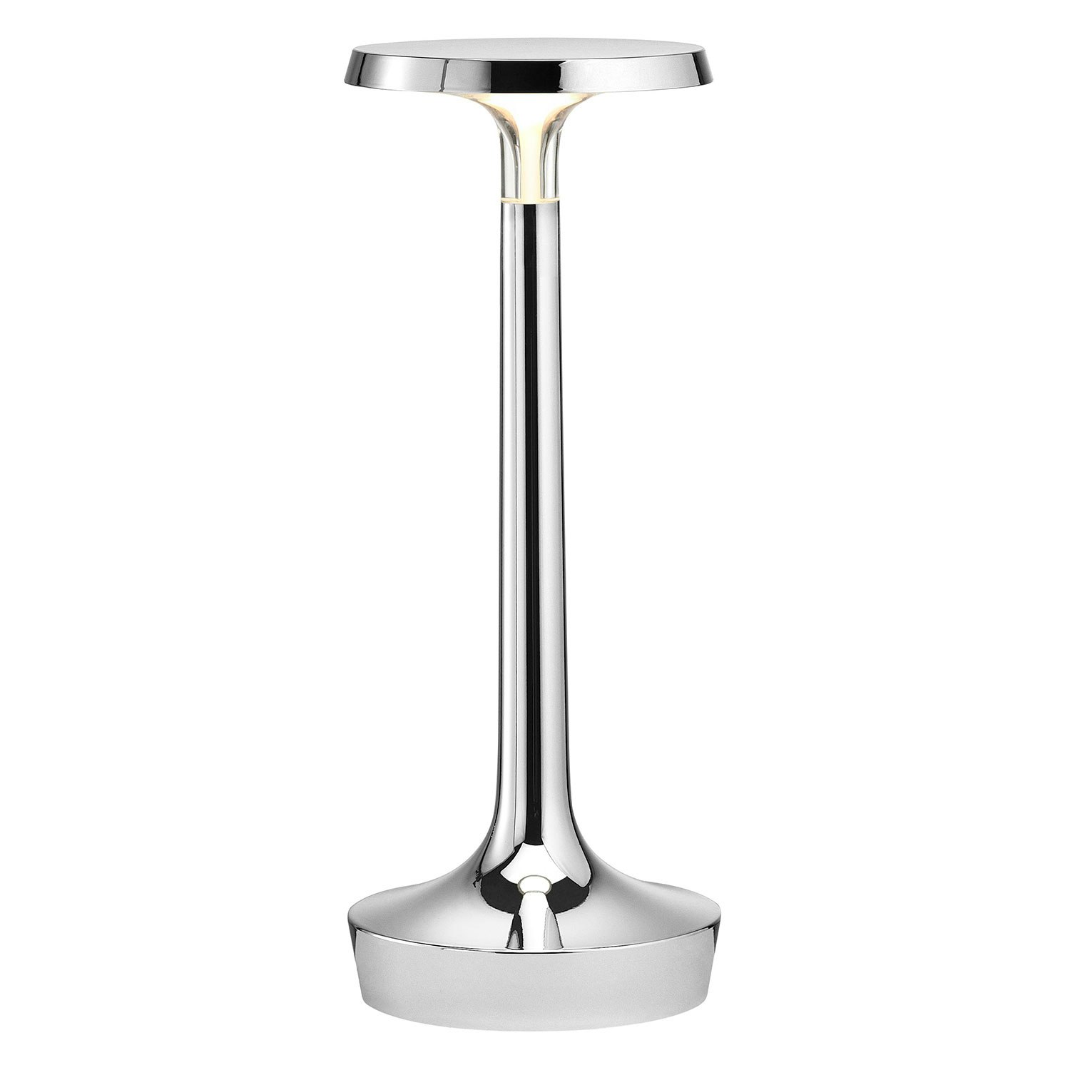 Flos Bon Jour Unplugged Lampfot Krom - Bordslampor Aluminium Krom - F1037057