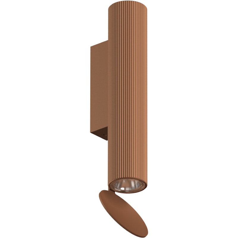 Flauta H225 Riga Vägglampa, Koppar