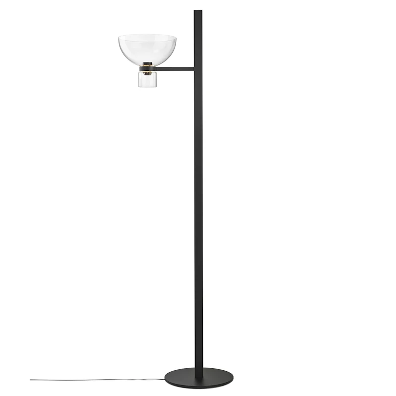 Nocturne Golvlampa Bowl, Svart