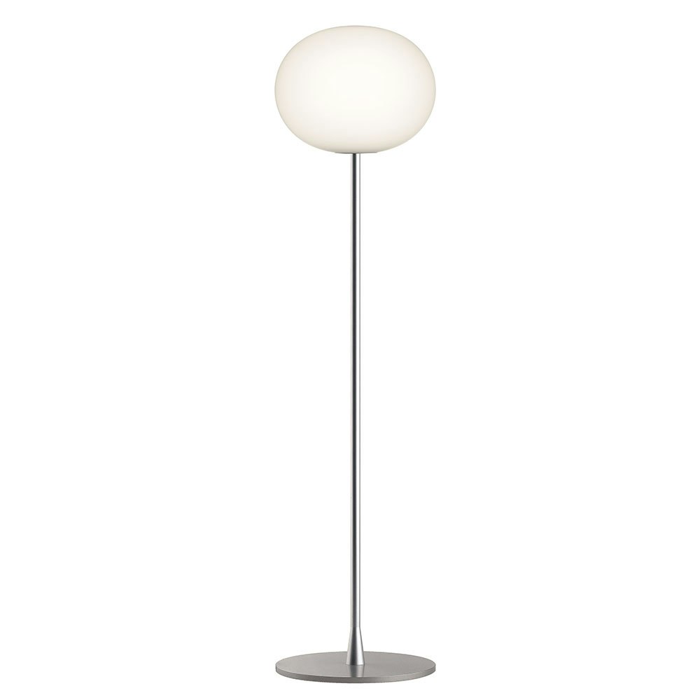 Flos Glo-ball F1 Golvlampa - Golvlampor Stål Vit - F3031020