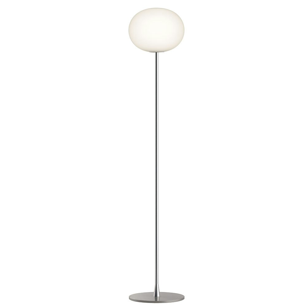 Flos Glo-ball F2 Golvlampa - Golvlampor Stål Vit - F3032020