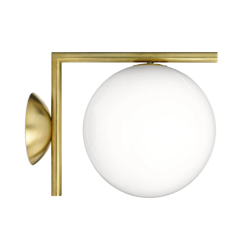 IC Lights C/W1 Tak/Vägglampa, Brushed Brass
