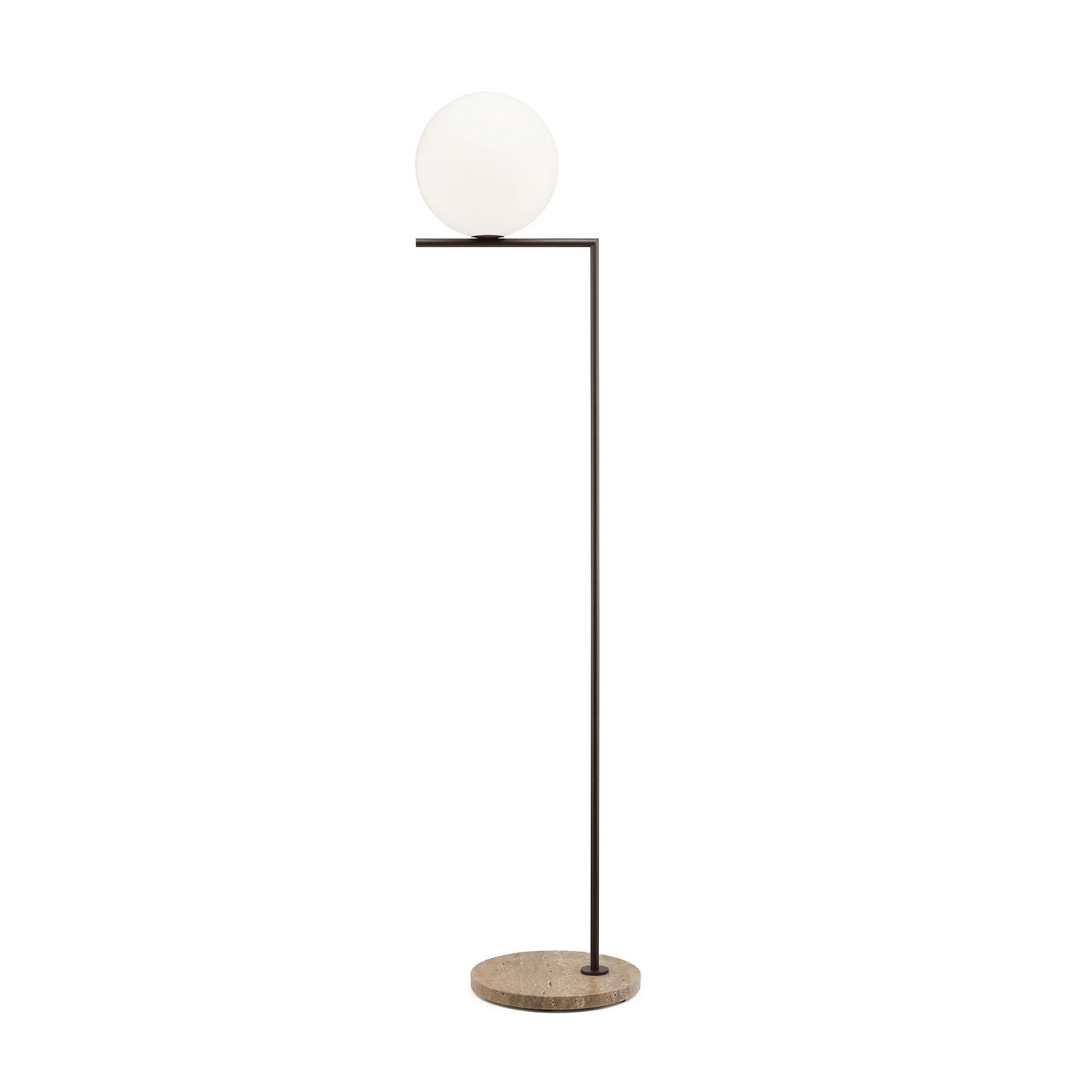 Flos Ic Lights F1 Outdoor Mörkbrun - Golvlampor utomhus Mässing Mörkbrun - F012A01C018