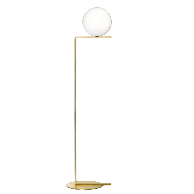 IC Lights F2 Golvlampa, Brushed Brass