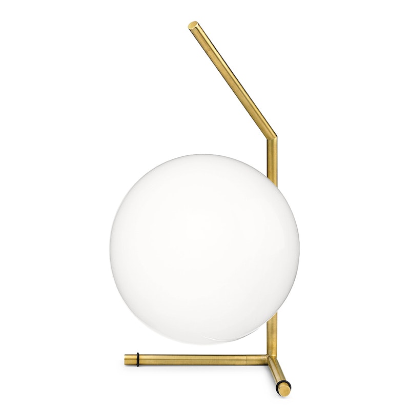 IC Lights T1 Bordslampa Låg, Borstad Mässing