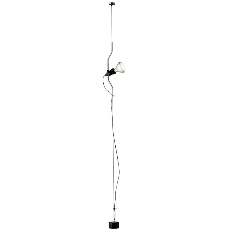 Parentesi Taklampa Med Dimmer, Nickel