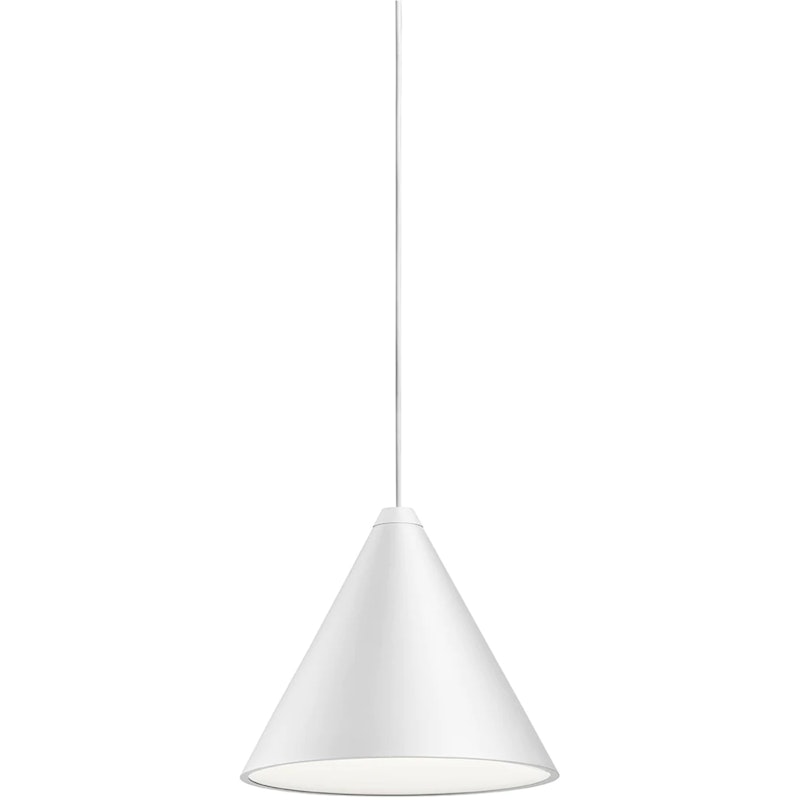 String Light Cone Pendel 12M Dimbar Med Casambi, Vit