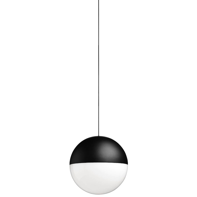 String Light Sphere Pendel 12M Dimbar Med Casambi Soft Touch, Svart