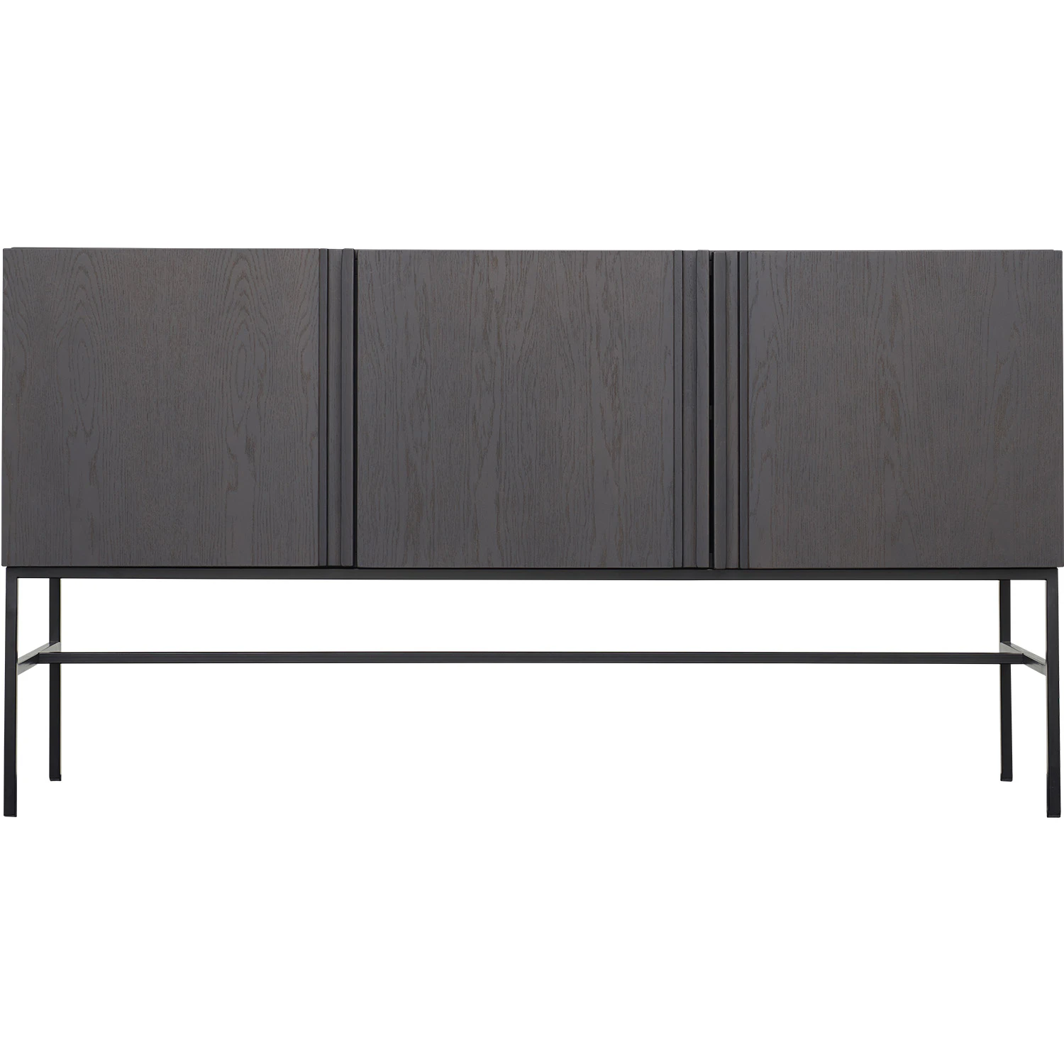 Fogia Boss Sk&aring;p Med Tre D&ouml;rrar Svartbetsad - Sk&auml;nkar & sideboards Ek Svart - P-0000160890