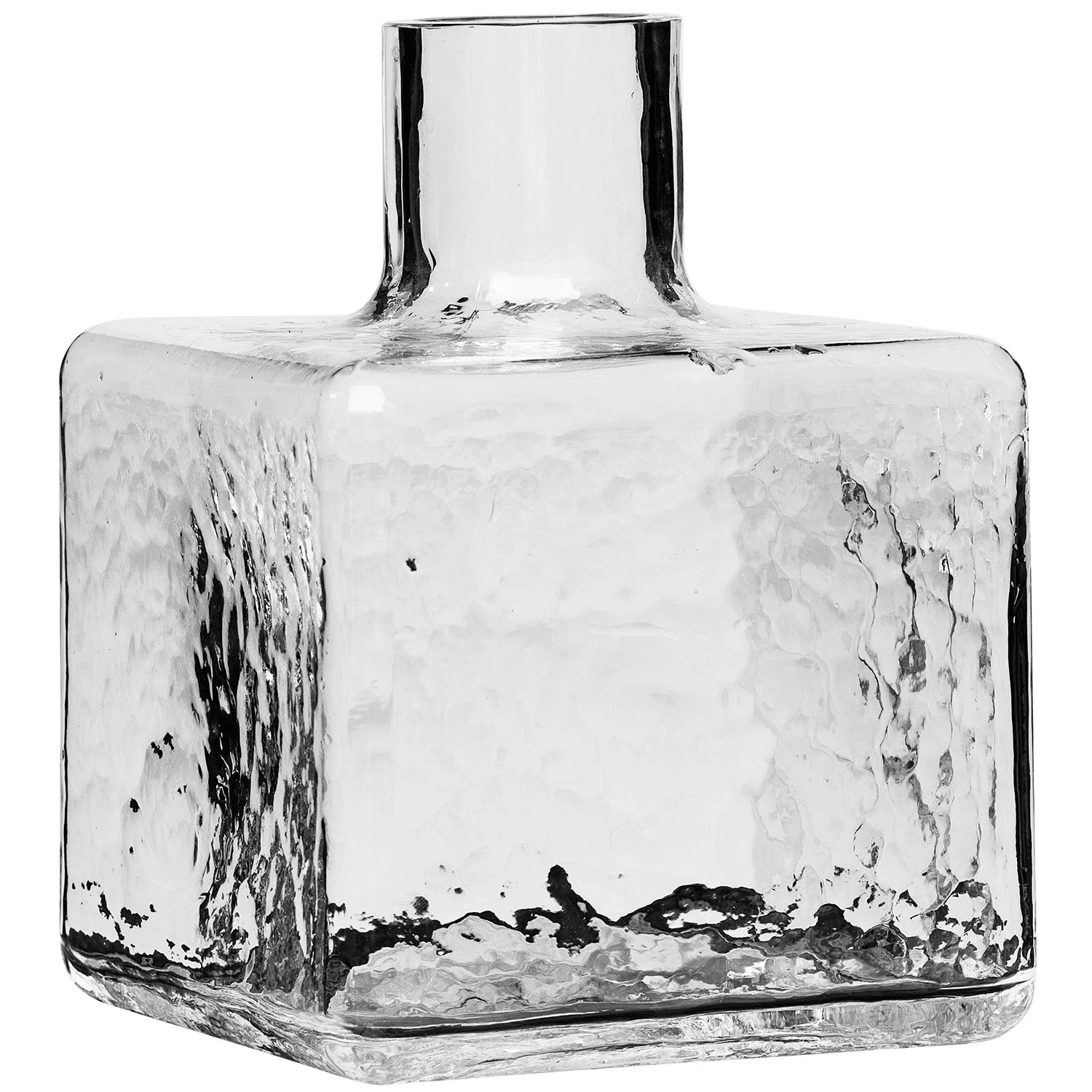 Fogia Cube Vas 13 Cm Klar - Vaser Glas Klar - P-0000161432