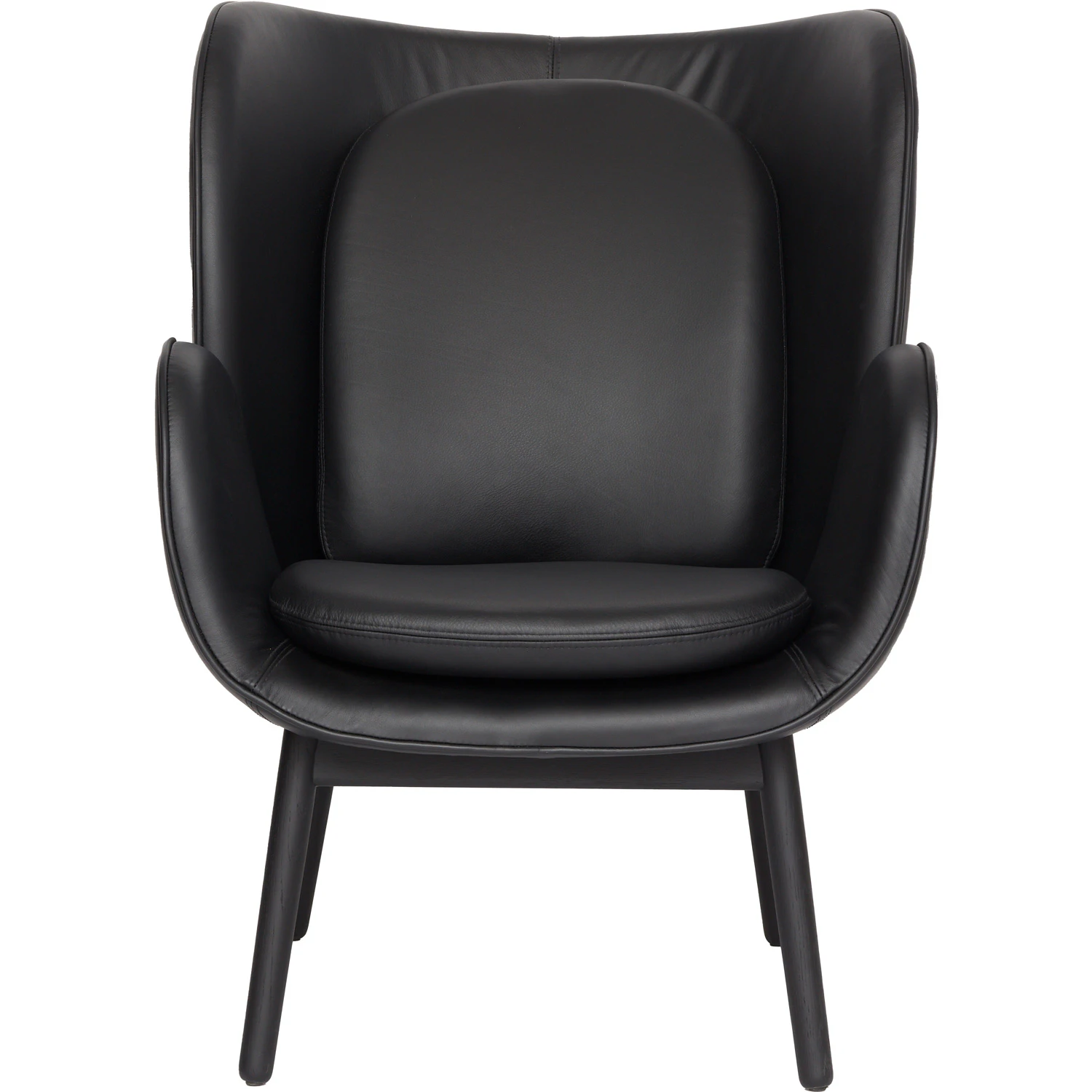 Fogia Embrace F&aring;t&ouml;lj Ben Svartbetsad Ek / Skinn Elmosoft Svart - F&aring;t&ouml;ljer L&auml;der Svart - P-0000034365