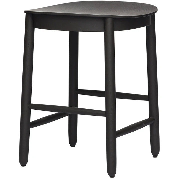 Fogia Figurine Pall H:45 Cm Svartbetsad Ek - Barstolar Formgjuten Ek Svartbetsad Ek - P-0000039303