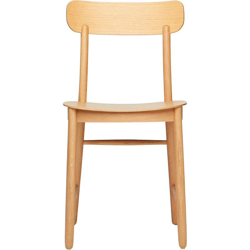 Figurine Stol, Mattlackad Ek