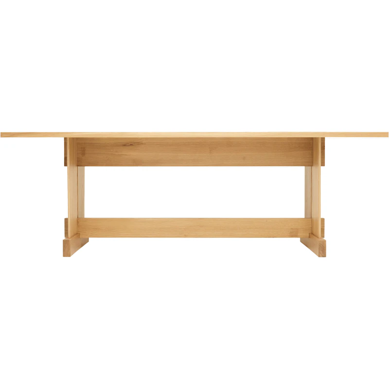 Grande Matbord L: 245 cm, Mattlackad Ek