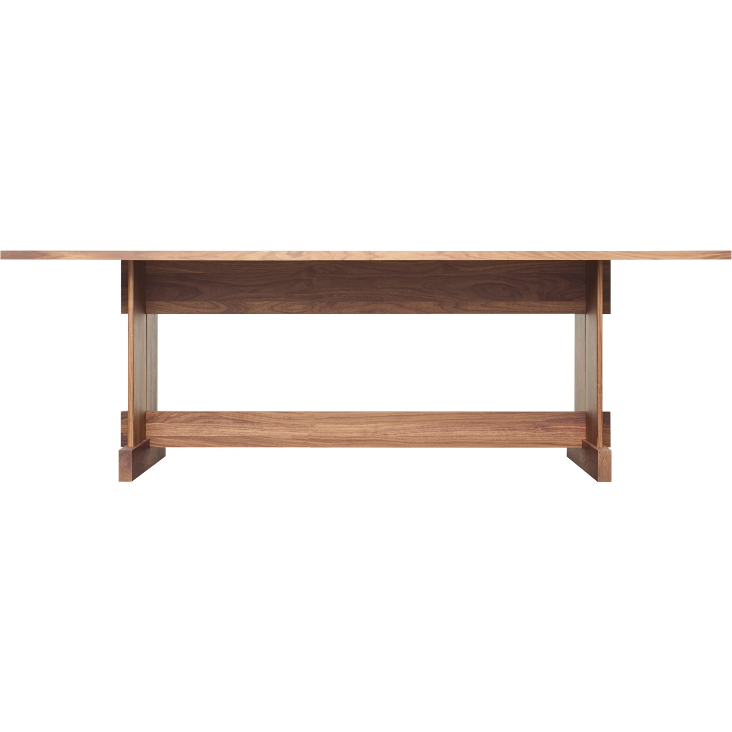 Fogia Grande Matbord L: 245 Cm Mattlackad Valn&ouml;t - Matbord & Barbord Massiv Valn&ouml;t Mattlackerad Valn&ouml;t - P-0000039307