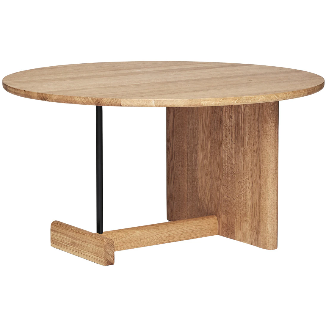 Fogia Koku Soffbord Runt H:42 Cm Mattlackad - Soffbord utomhus Ek Mattlackerad Ek - P-0000034764