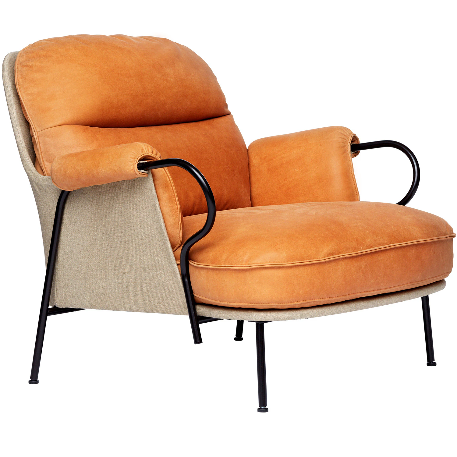 Fogia Lyra F&aring;t&ouml;lj Vintage Cognac - F&aring;t&ouml;ljer L&auml;der Vintage Cognac - P-0000160955