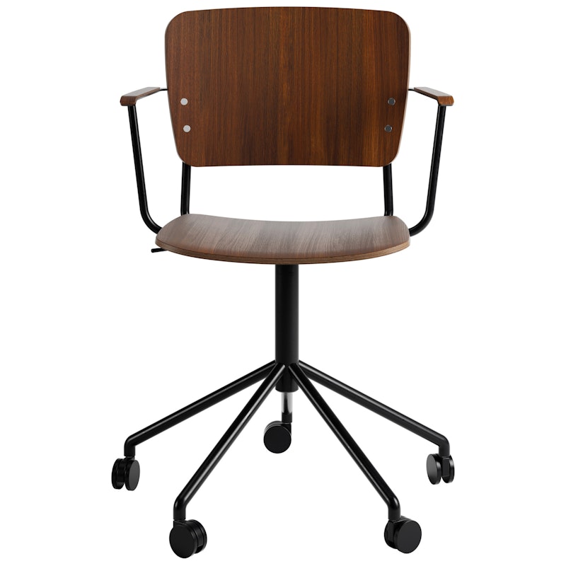 Mono Karmstol, Svart Snurrunderrede, Rökt Ek