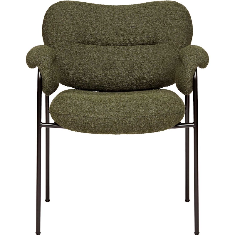 Spisolini Stol, Svarta Ben / Tyg Barnum Pine