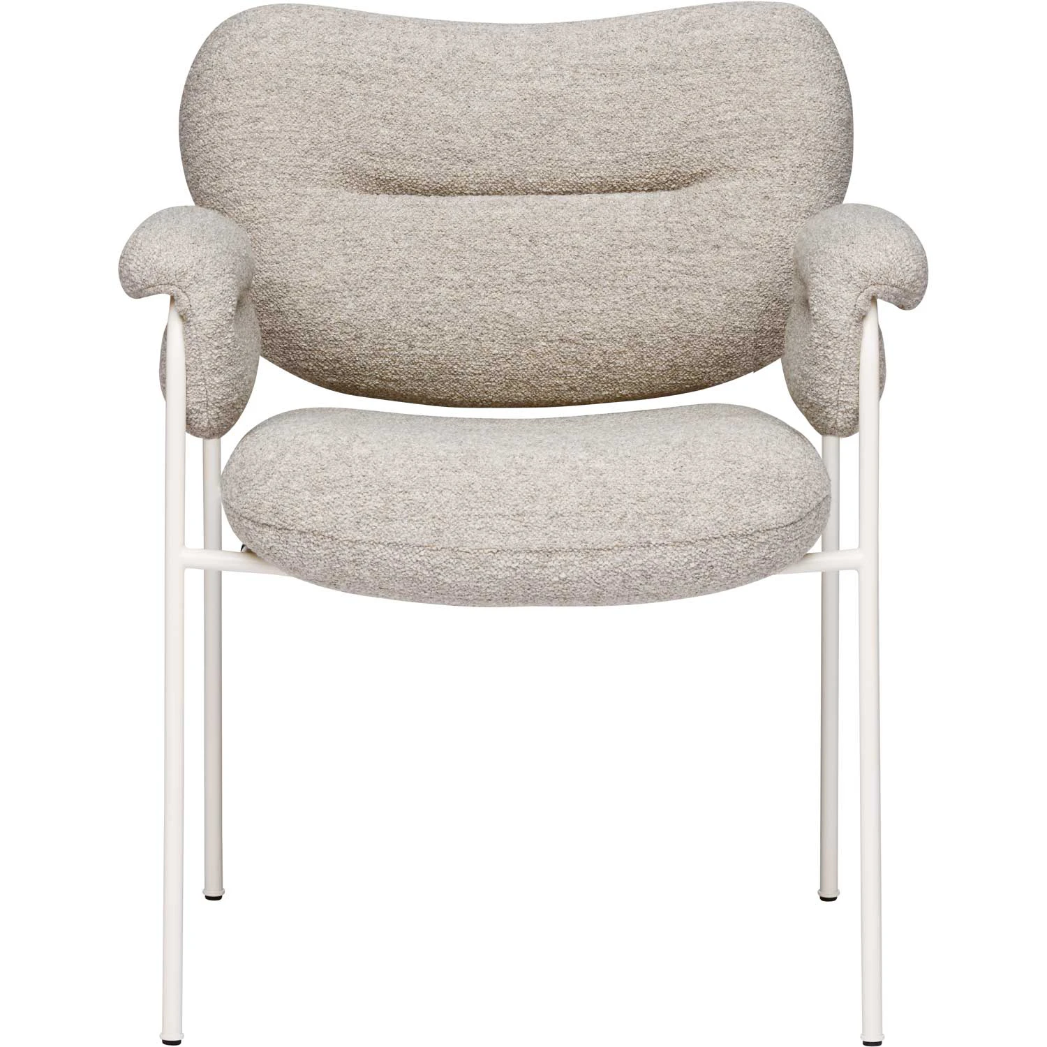 Fogia Spisolini Stol P&auml;rlvita Ben / Tyg Barnum Sand - F&aring;t&ouml;ljer Sand - P-000192359