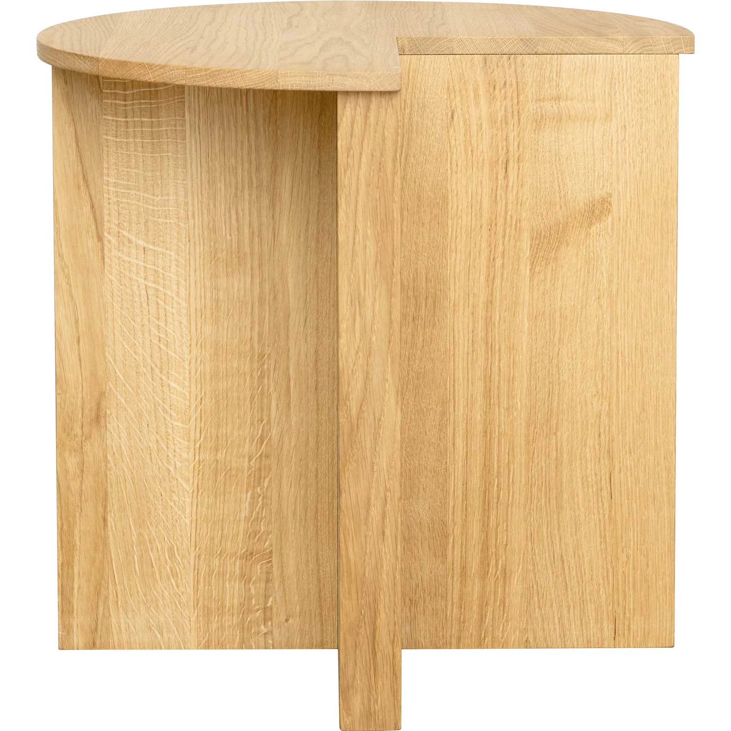 Fogia Supersolid Bord Mattlackad Ek Object 2 - Sidobord & Avlastningsbord Massiv Ek Mattlackerad Ek - P-000201079