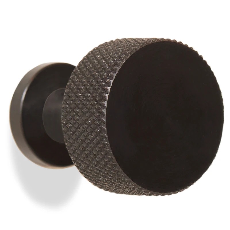 Angle Krok / Knopp Ø3 cm, Svart