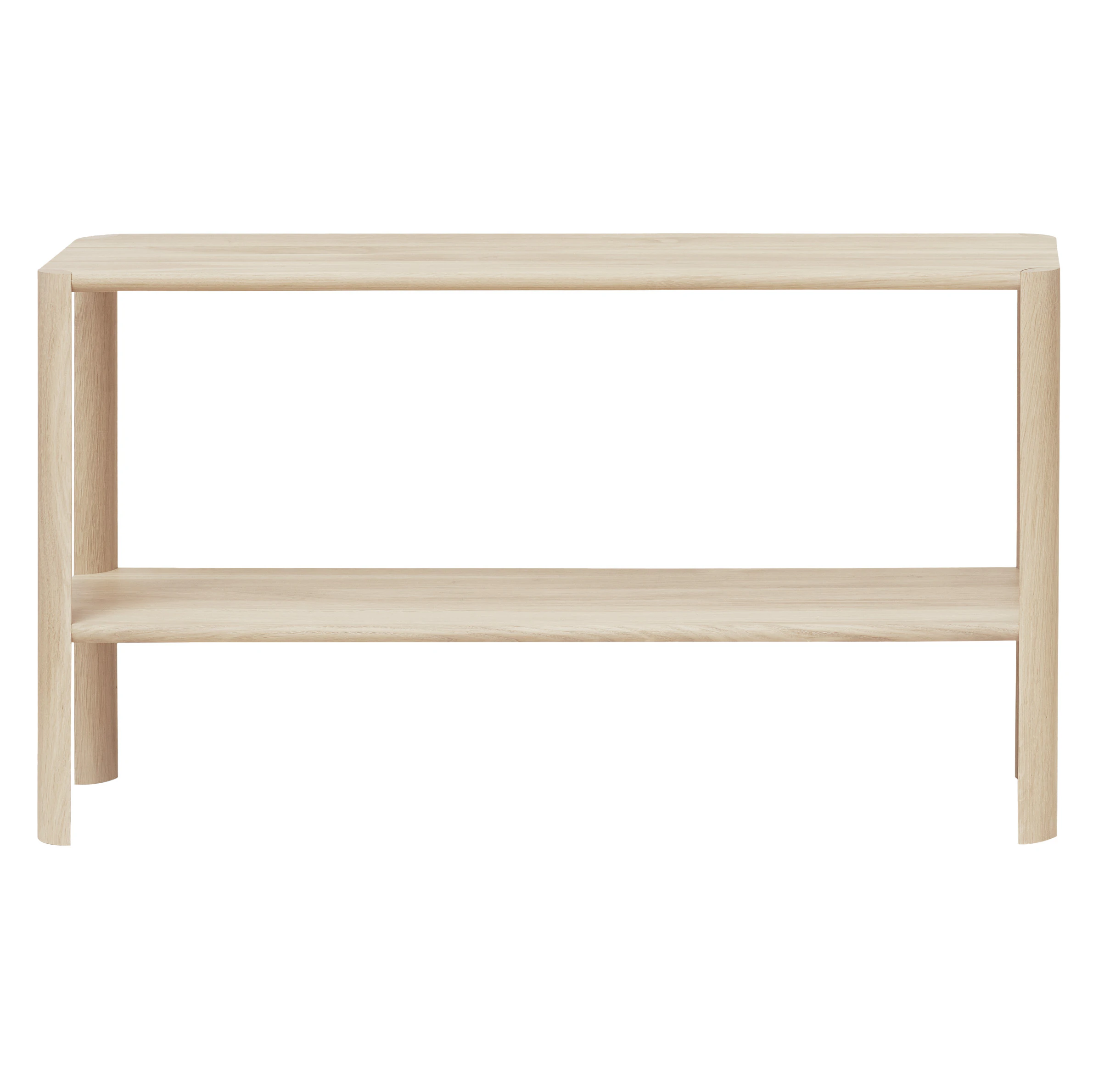 Form & Refine Leaf Hylla 1x2 Vitoljad - Sidobord & Avlastningsbord Ek Vit Ek - 1241