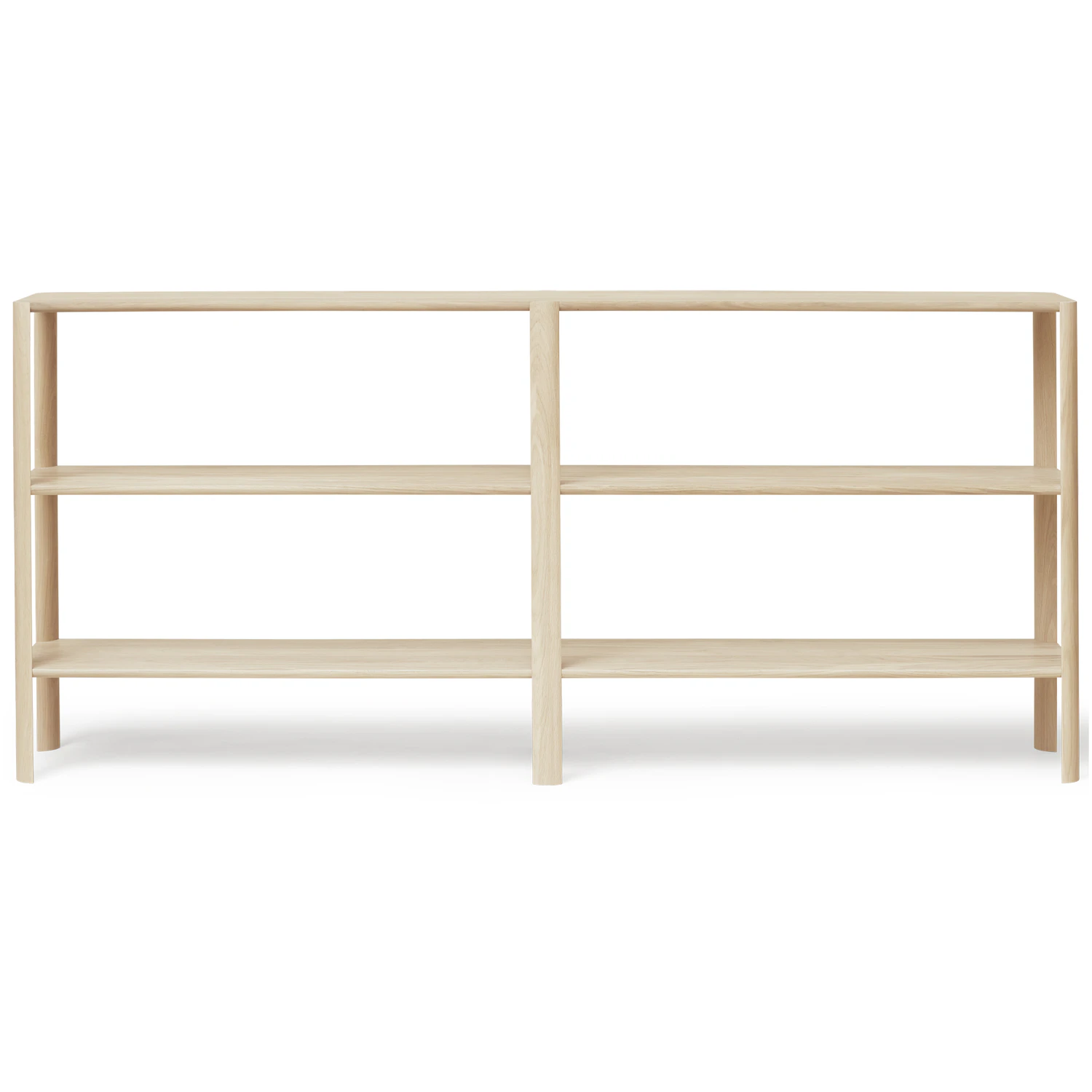 Form & Refine Leaf Hylla 2x3 Vitoljad - Sidobord & Avlastningsbord Ek Vit Ek - 1248