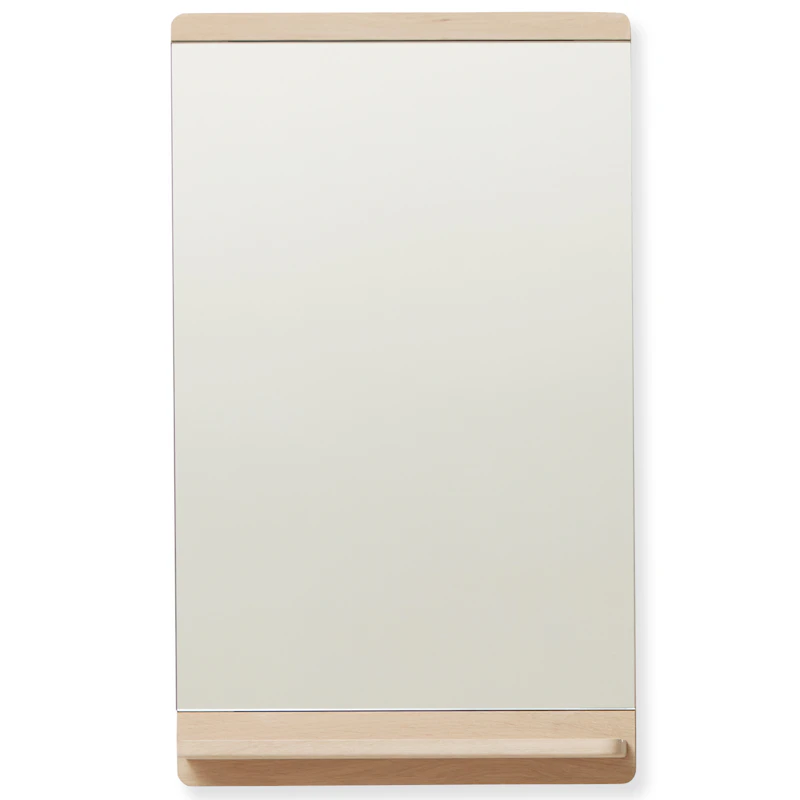 Rim Väggspegel 40x67 cm, Vitoljad Ek