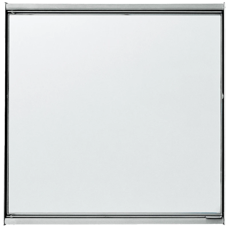 Taper Spegelskåp 40x40 cm, Rostfritt Stål