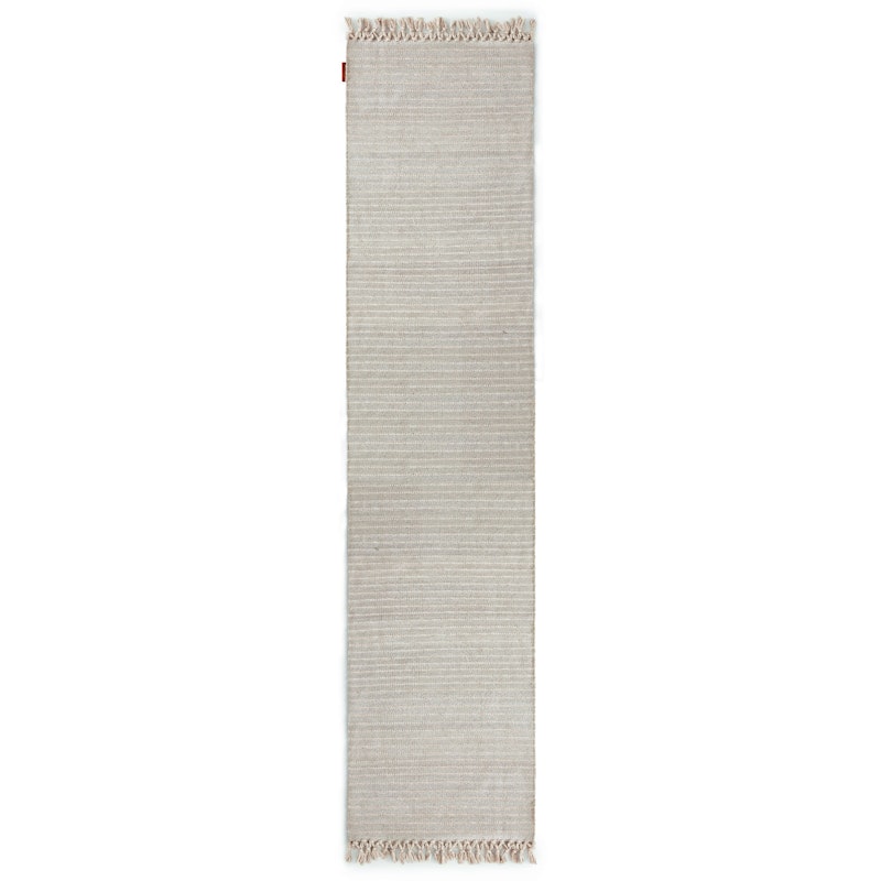 Bold Fringe Matta 70x300 cm, Ivory