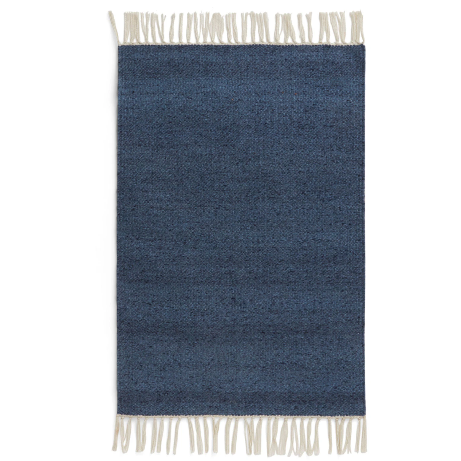 Formgatan Fringe Matta 60x90 Cm Dusty Blue - D&ouml;rrmattor &Aring;tervunnen Pet Dusty Blue - FG 8300