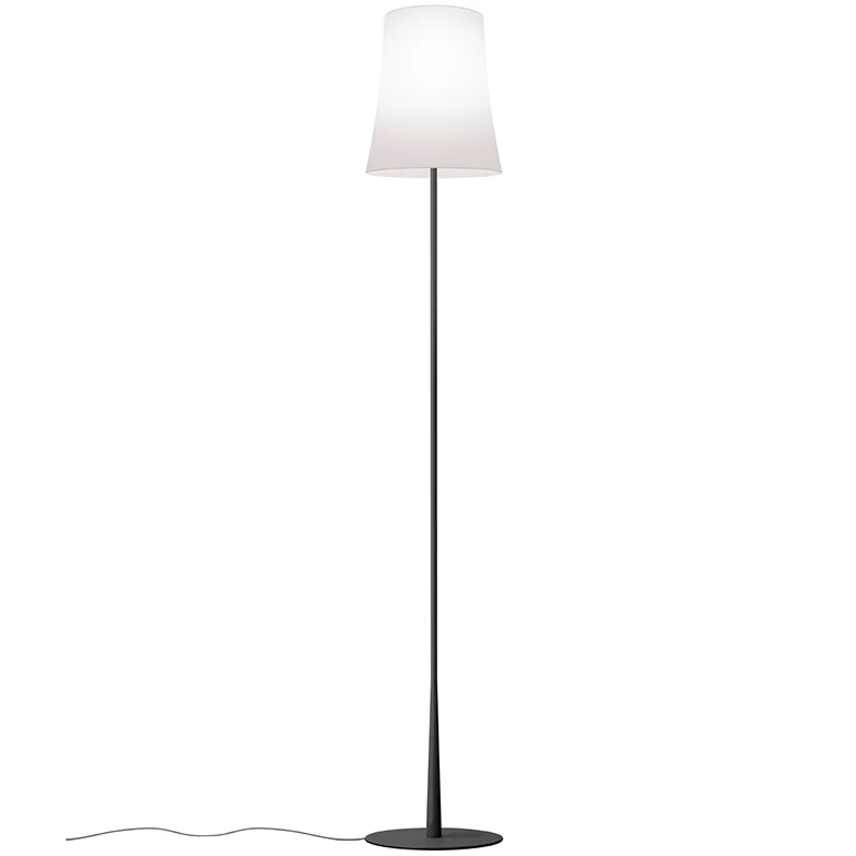 Foscarini Birdie Easy Golvlampa Matt Svart - Golvlampor Aluminium Mattsvart - ABC231