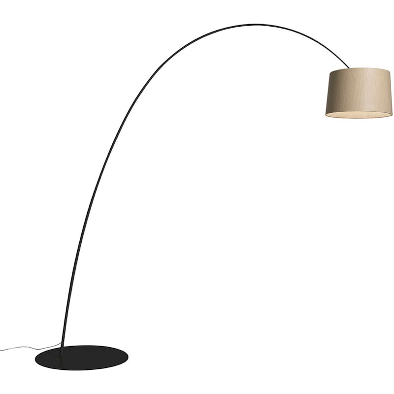 Twiggy Elle Wood Golvlampa, Svart