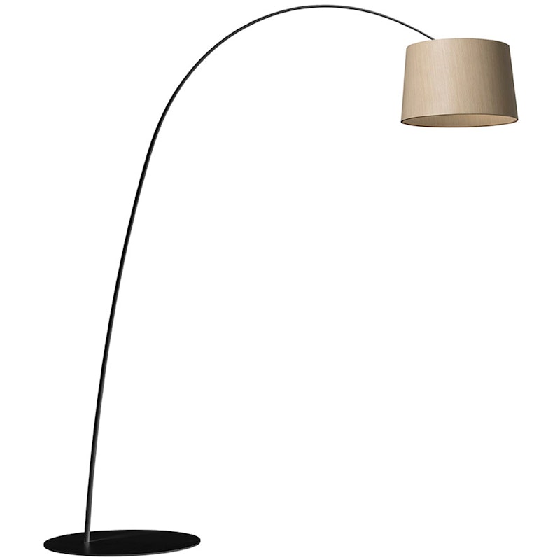 Twiggy Wood Golvlampa MyLight, Svart