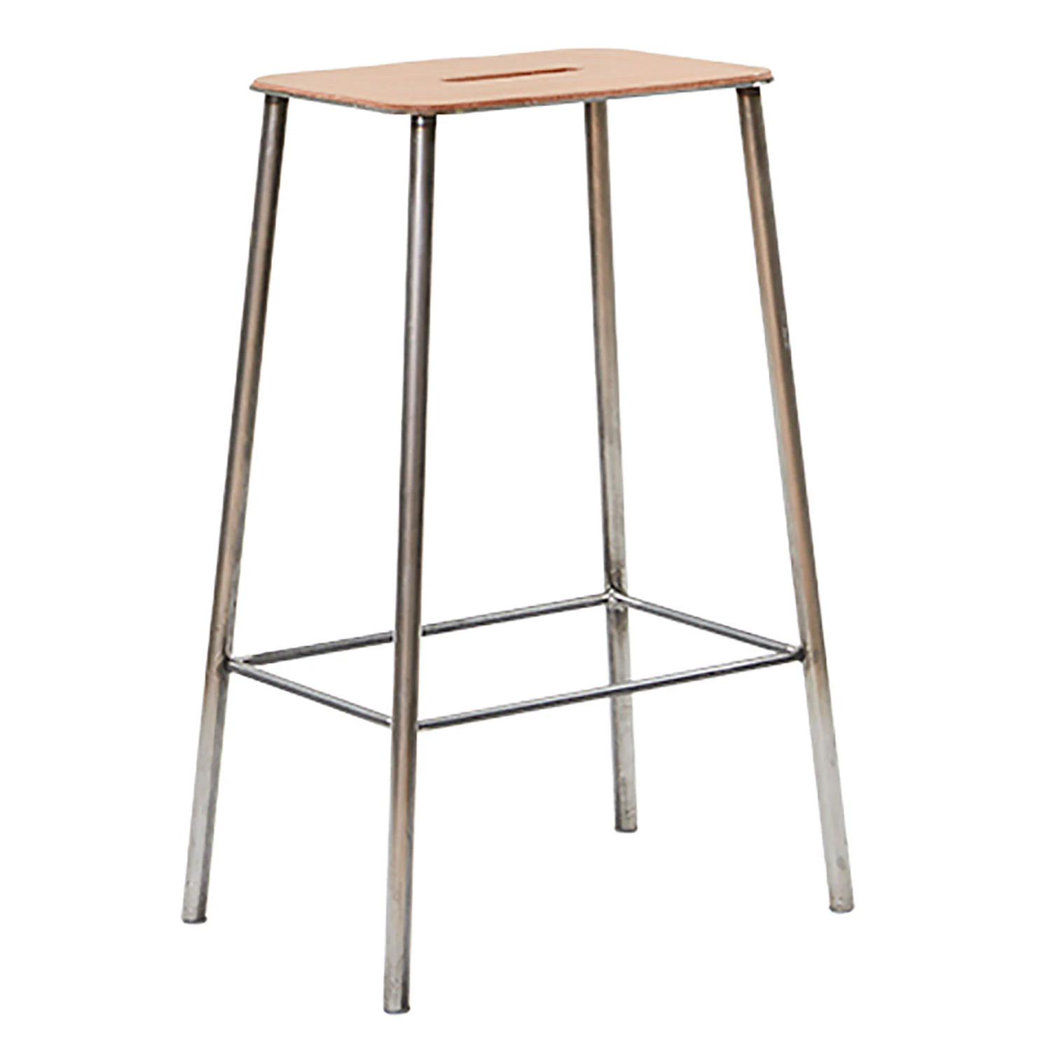 Frama Adam Stool Barstol 65 Cm L&auml;der/ - Barstolar St&aring;l Natur - 6081