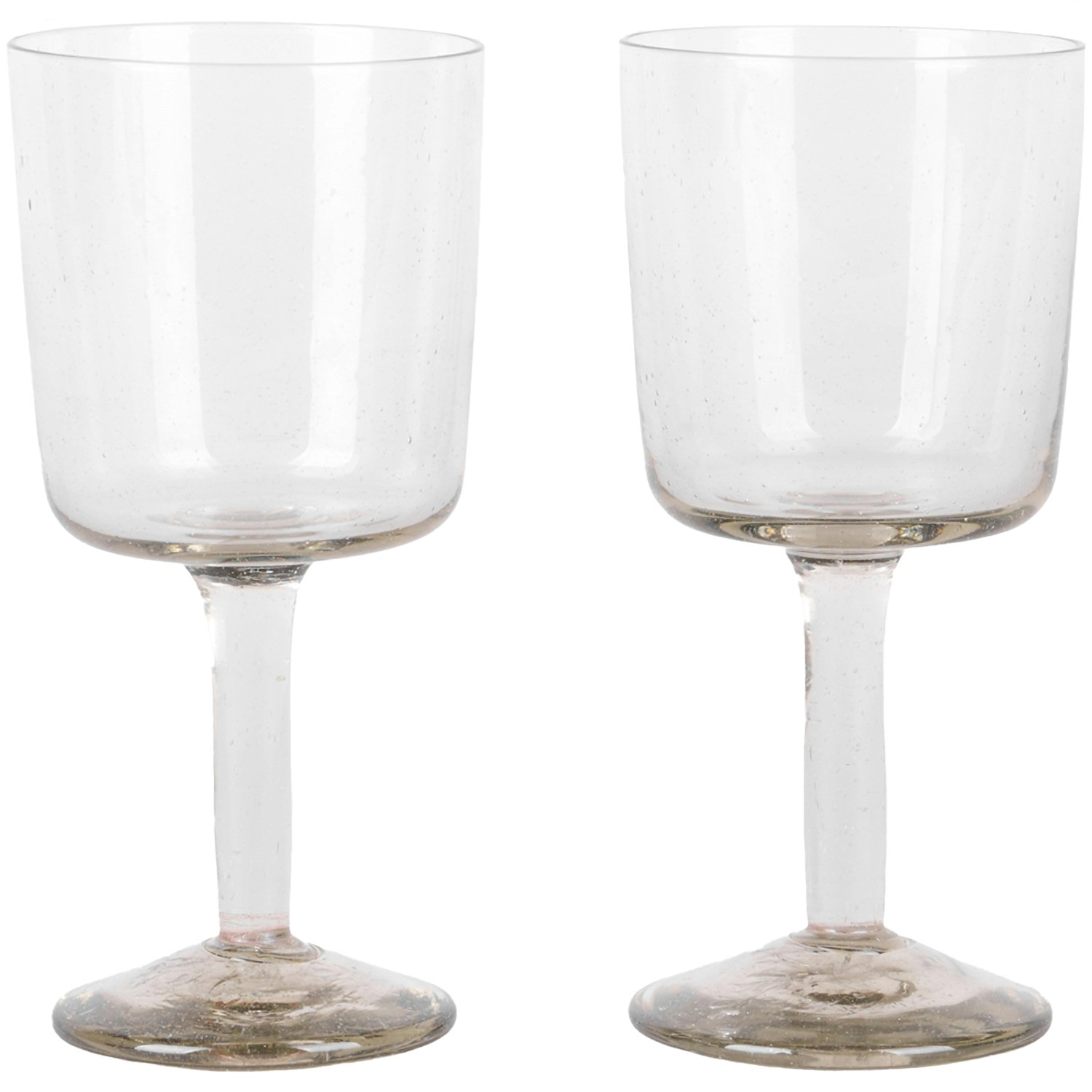 Frama Isle Vinglas 2-pack Light Smoke - Vinglas &Aring;tervunnet Glas Light smoke - 3400