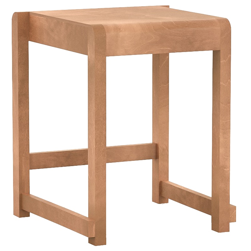 Low Stool 01 Pall, Varmbrun