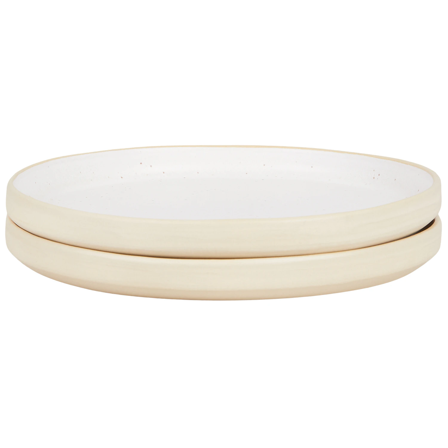 Frama Otto Tallrikar 2-pack &Oslash;25 Cm Vit - Mattallrikar Stengods Vit - 5011