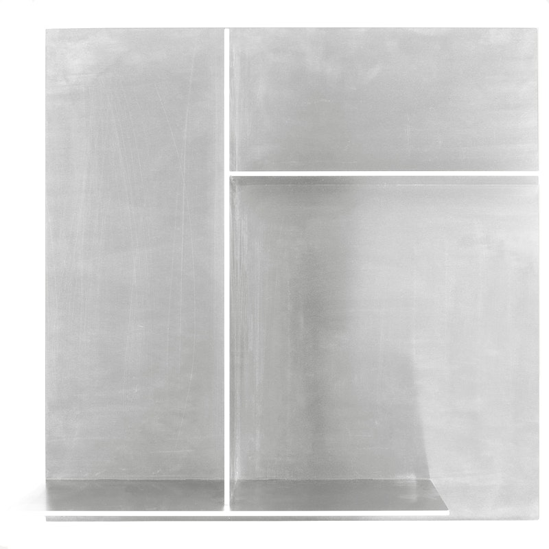 Rivet Hylla 45x45 cm, Aluminium