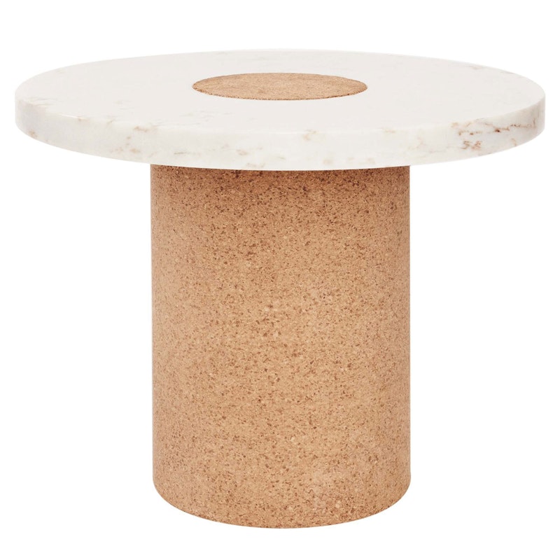 Sintra Bord Vit Marmor, Ø 60 cm