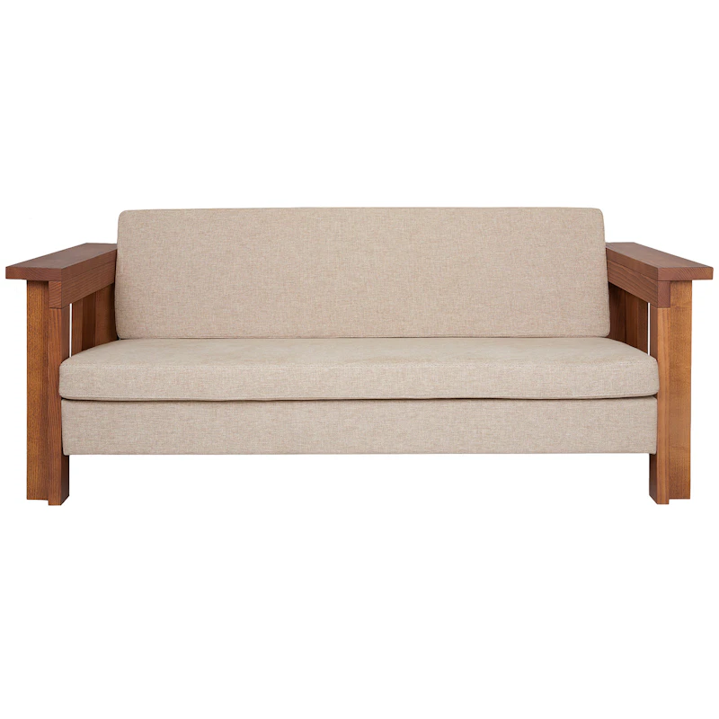 Symmetry 2-Sitssoffa, Oat / Oljad Ask